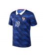 Moške Nogometnih dresov Francija Warren Zaire-Emery #18 Domači SP 2026 Kratki rokavi Moške Nogometnih dresov Francija Warren Zaire-Emery #18 Domači SP 2026 Kratki rokavi